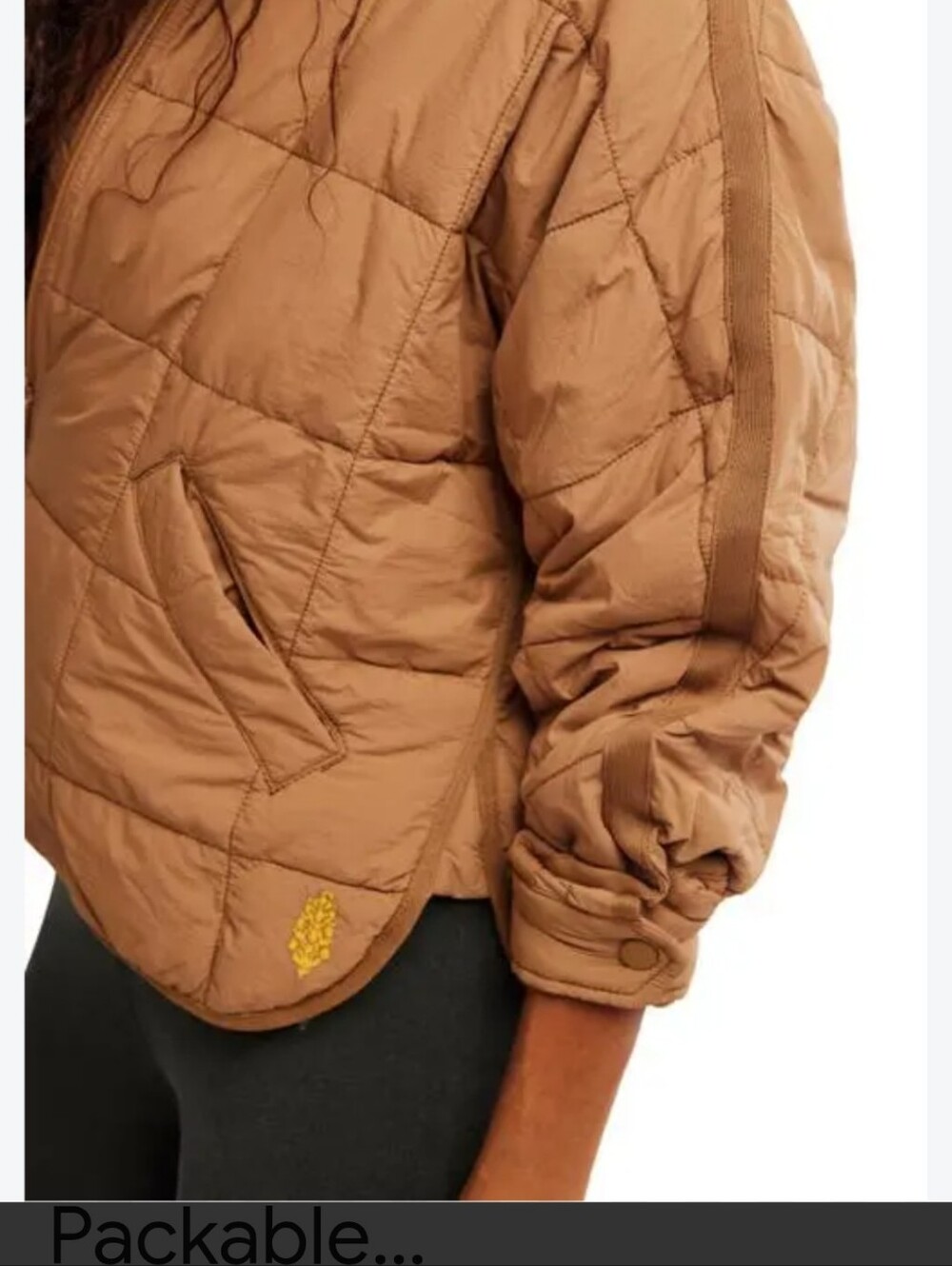 Free People Movement Pippa Nylon Quilted Jacket - Picture 4 of 9